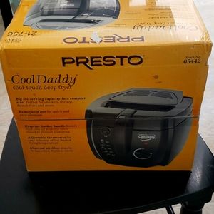 Cool Daddy Presto deep fryer NWT
